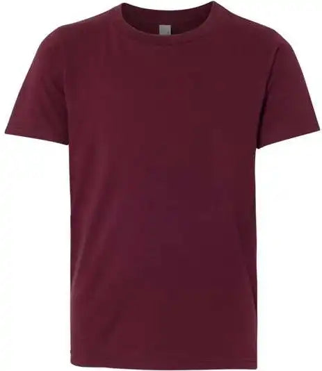 Next Level 3310 Youth Cotton Crew Maroon