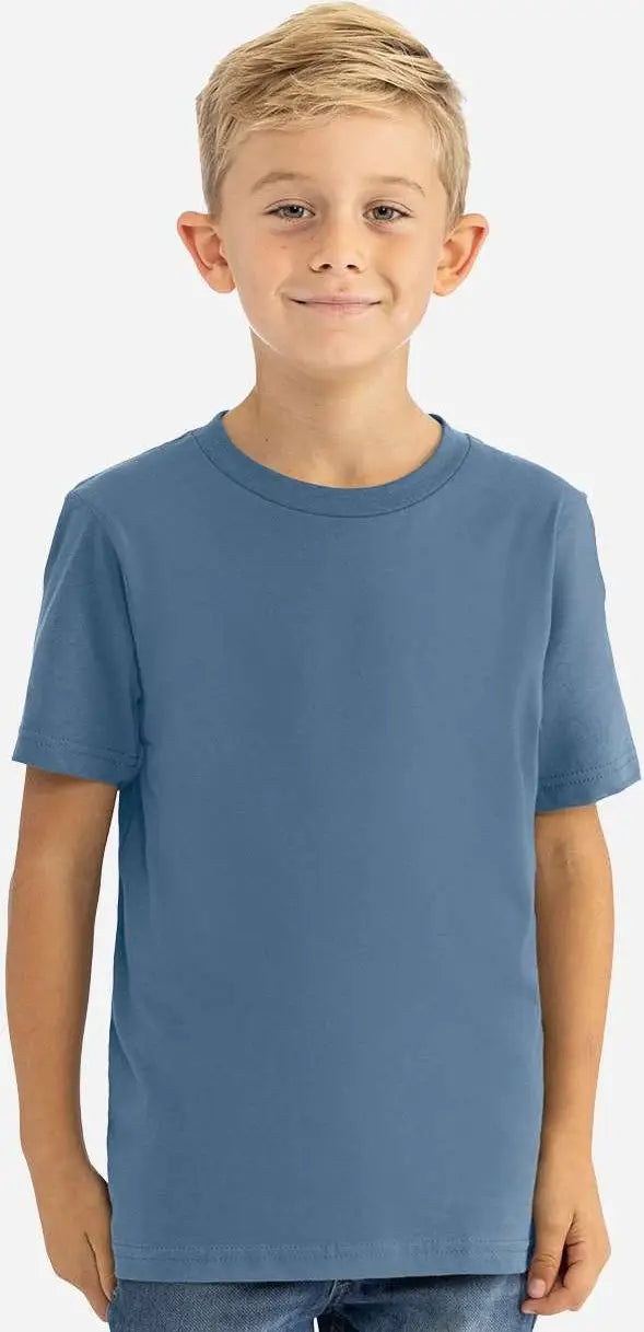 Next Level 3310 Youth Cotton T-shirt - Blue Jean