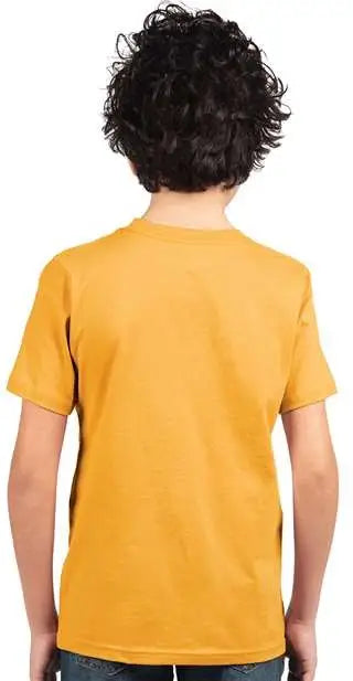 Next Level 3310 Youth Cotton T-shirt - Gold