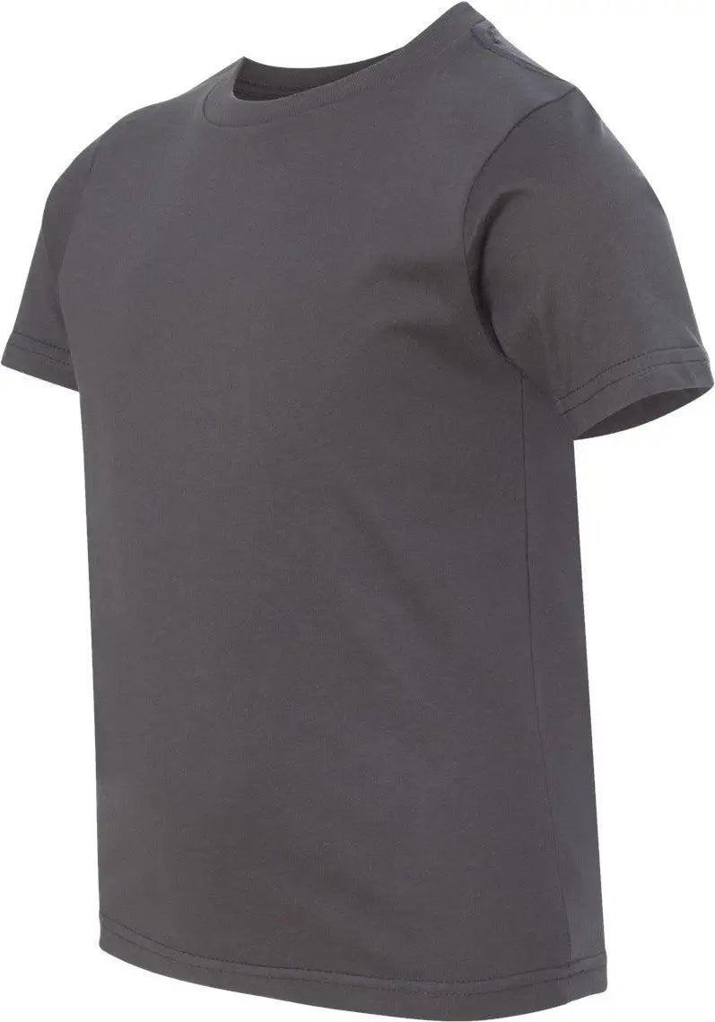 Next Level 3310 Youth Cotton T-shirt - Heavy Metal - Xs