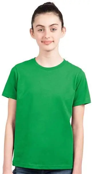 Next Level 3310 Youth Cotton T-shirt - Kelly Green