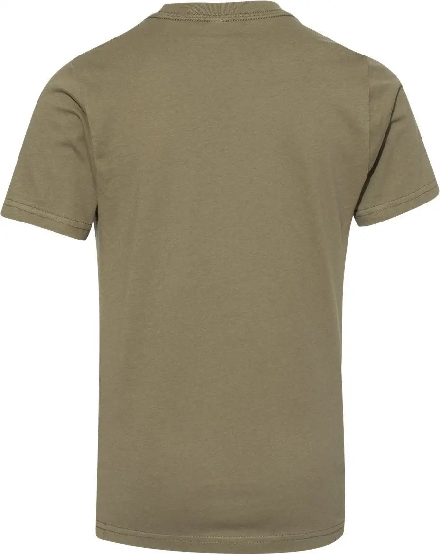 Next Level 3310 Youth Cotton T-shirt - Military Green