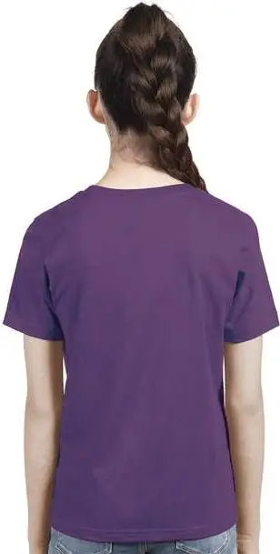 Next Level 3310 Youth Cotton T-shirt - Purple Rush