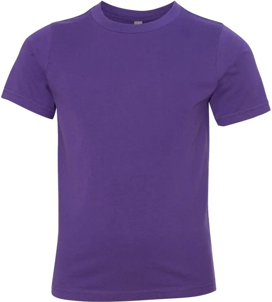 Next Level 3310 Youth Cotton T-shirt - Purple Rush