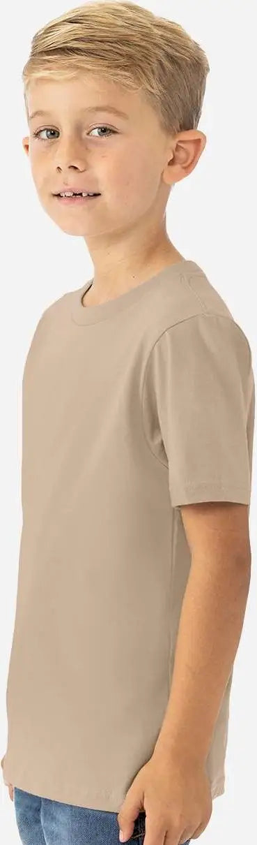 Next Level 3310 Youth Cotton T-shirt - Tan