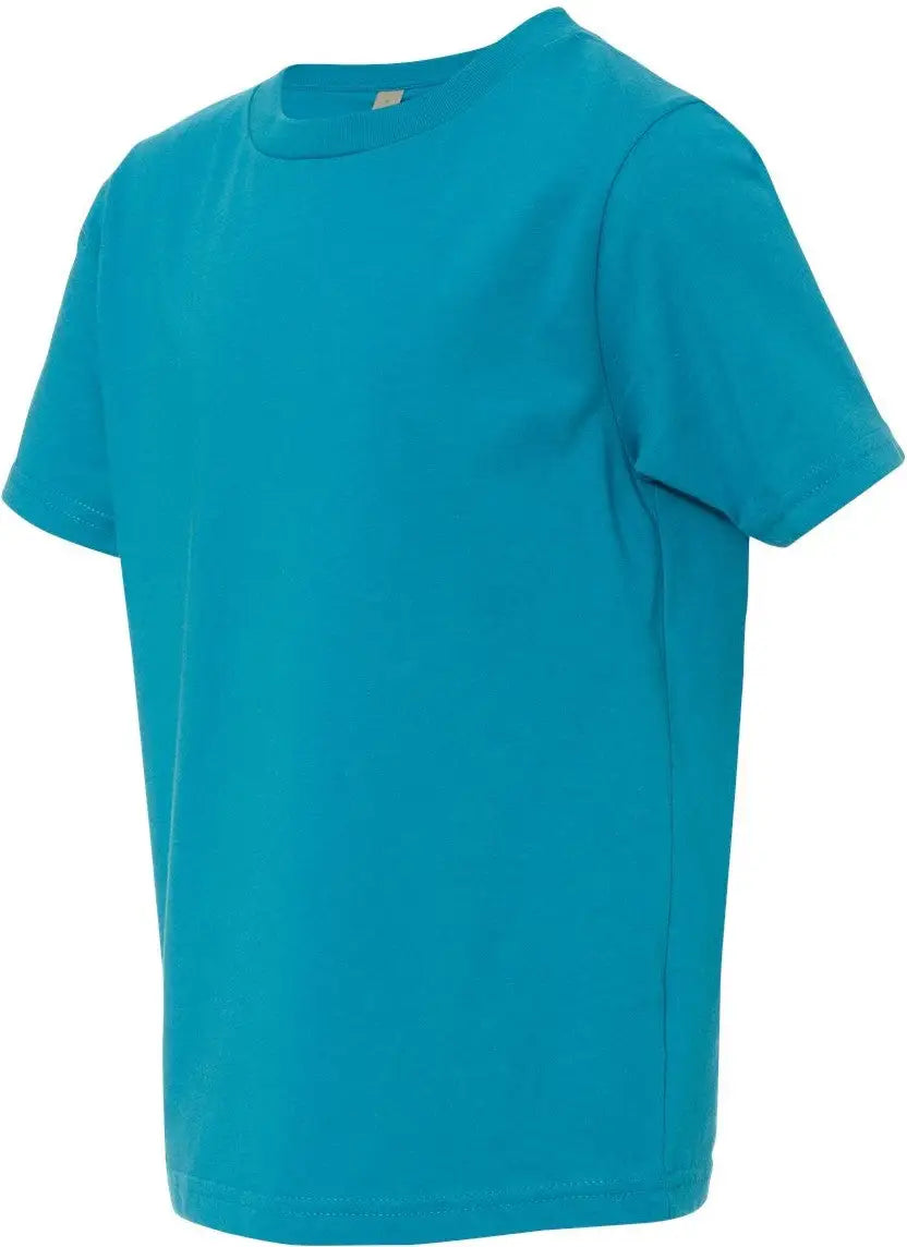 Next Level 3310 Youth Cotton T-shirt - Turquoise - Xs