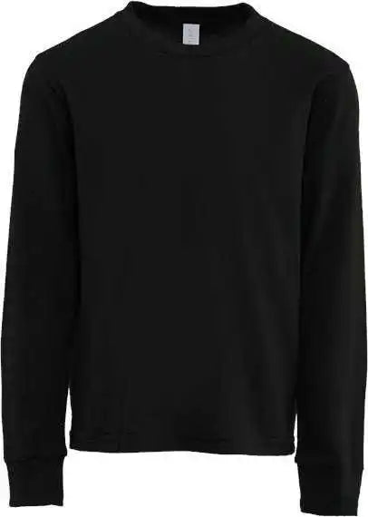 Next Level 3311 Youth Cotton Long Sleeve t Shirt Black