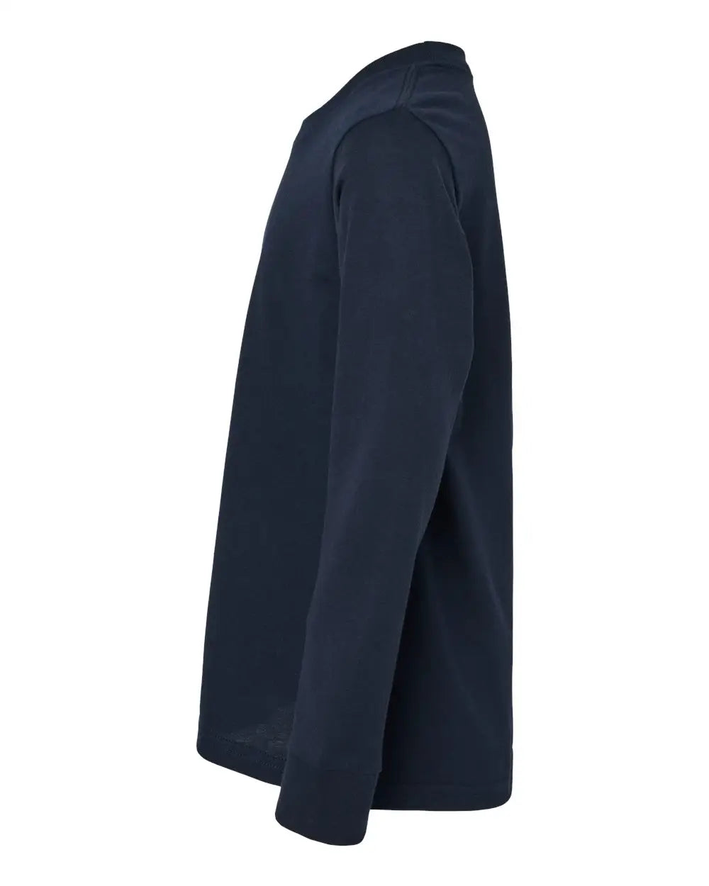 Next Level 3311 Youth Cotton Long Sleeve T-shirt - Midnight Navy