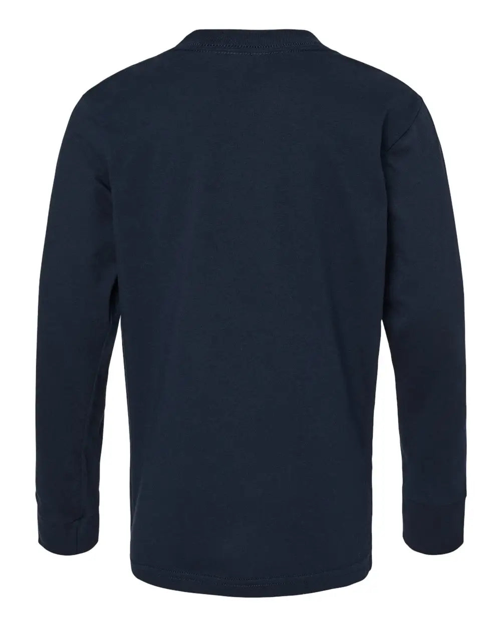Next Level 3311 Youth Cotton Long Sleeve T-shirt - Midnight Navy