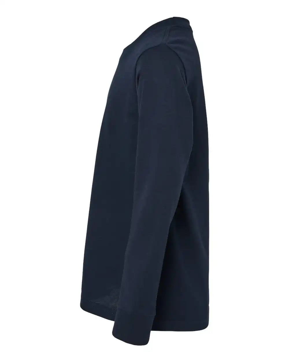 Next Level 3311n Youth Cotton Long Sleeve T-shirt - 3311 - Midnight Navy