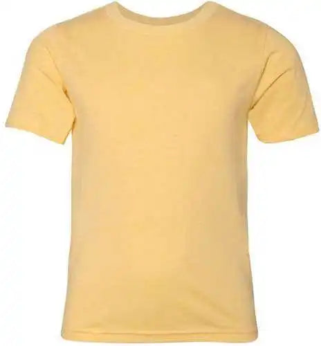 Next Level 3312 Youth Cvc Short Sleeve Crew - Banana Cream