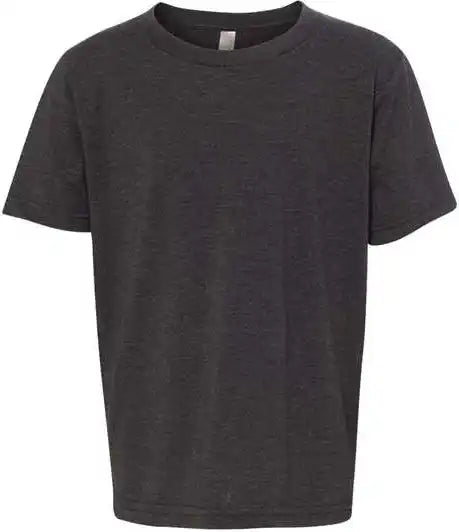 Next Level 3312 Youth Cvc Short Sleeve Crew - Charcoal