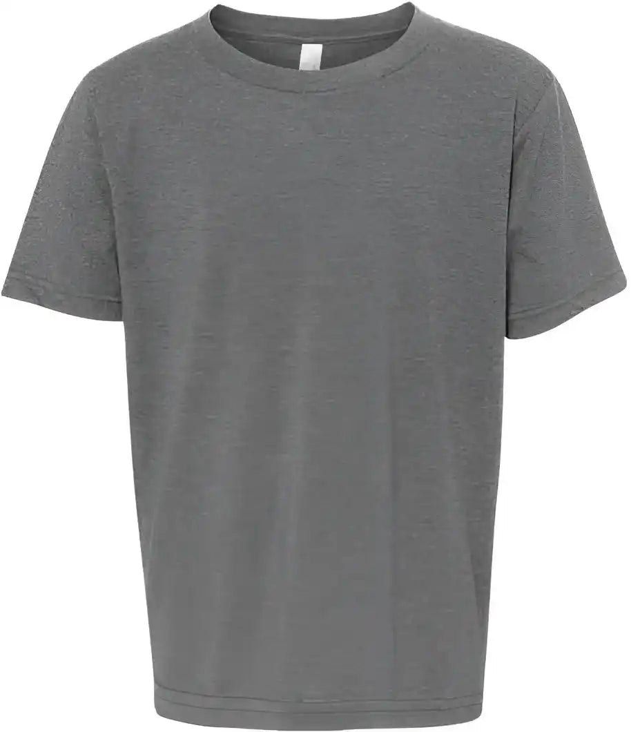 Next Level 3312 Youth Cvc Short Sleeve Crew Dark Heather Grey