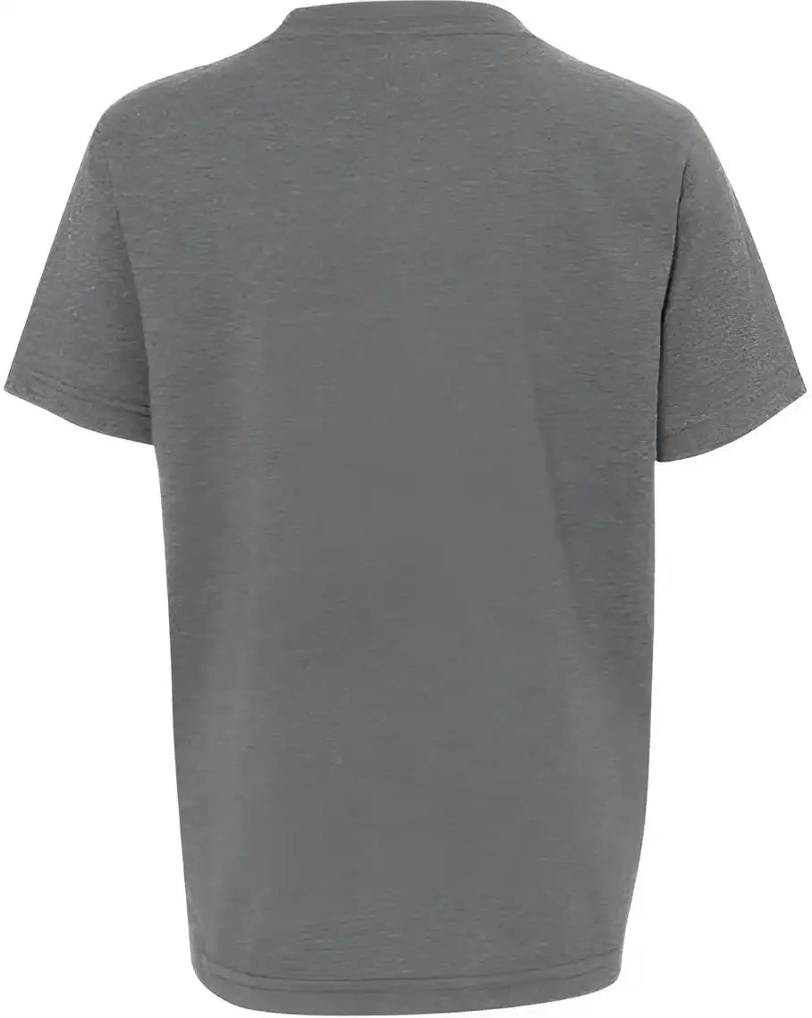 Next Level 3312 Youth Cvc Short Sleeve Crew Dark Heather Grey