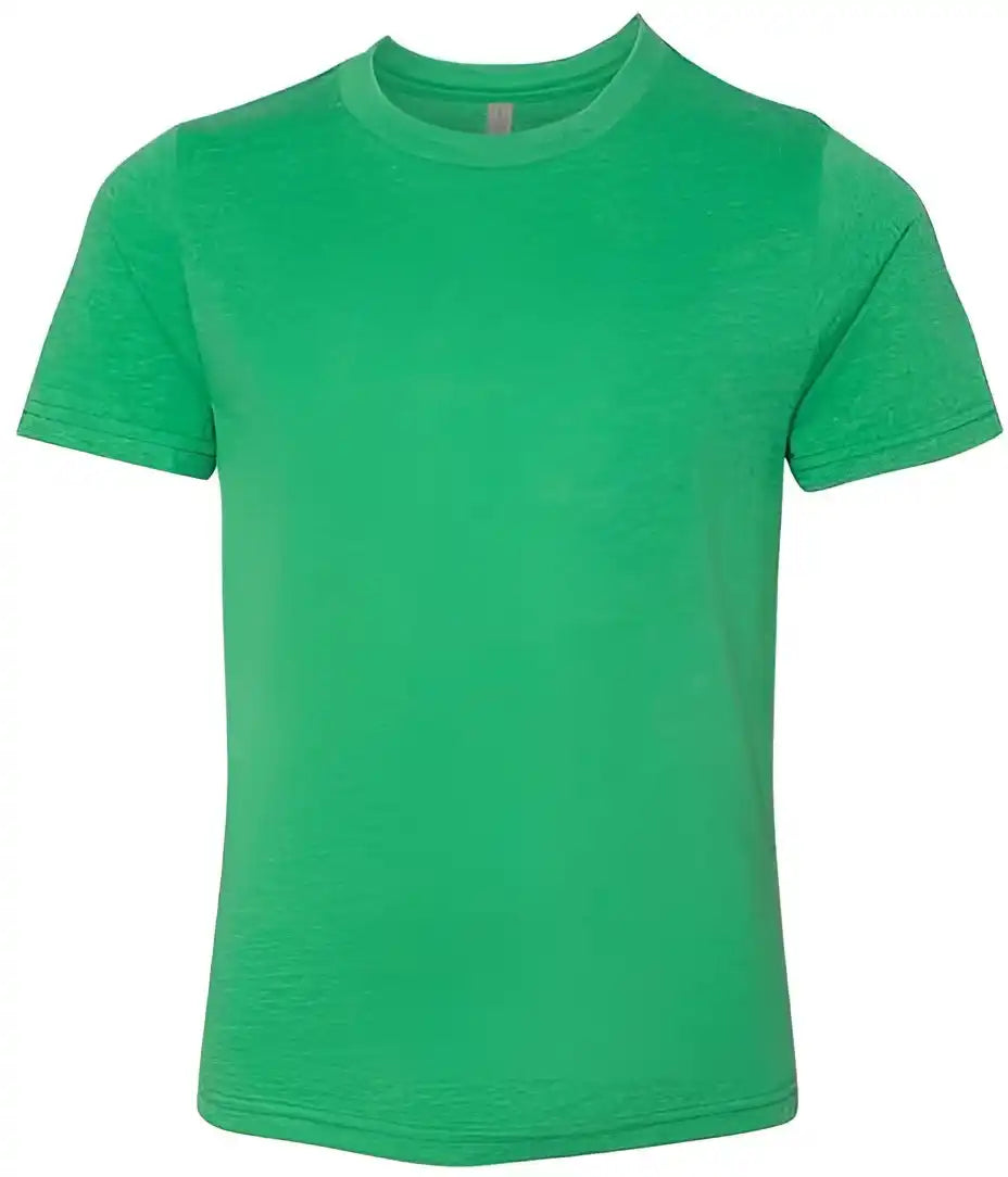 Next Level 3312 Youth Cvc Short Sleeve Crew Kelly Green