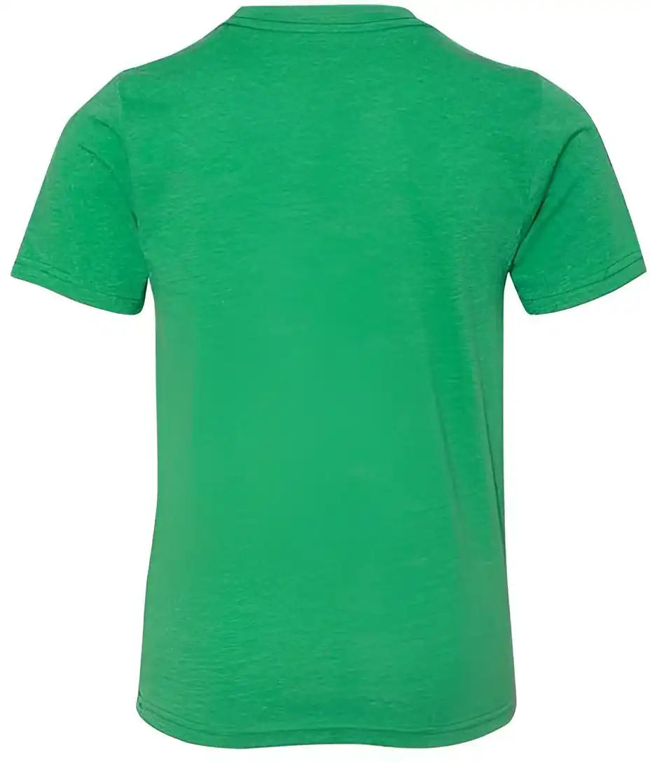 Next Level 3312 Youth Cvc Short Sleeve Crew Kelly Green