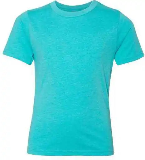 Next Level 3312 Youth Cvc Short Sleeve Crew Tahiti Blue