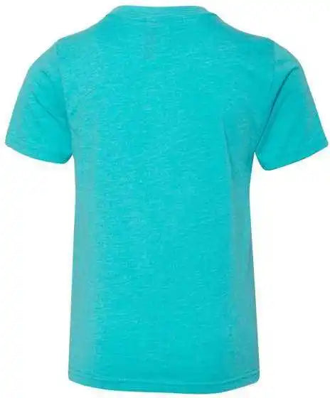 Next Level 3312 Youth Cvc Short Sleeve Crew Tahiti Blue