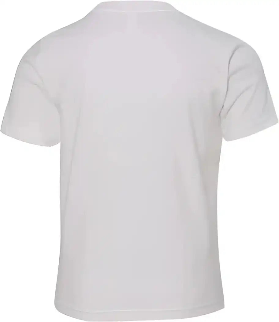 Next Level 3312 Youth Cvc Short Sleeve Crew White