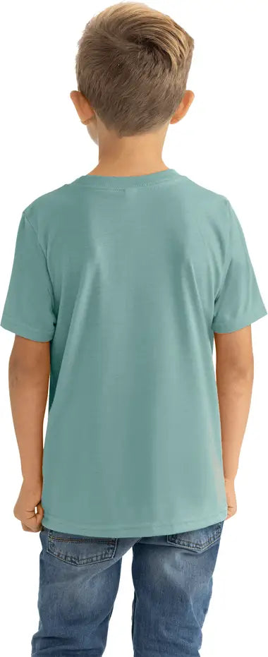 Next Level 3312 Youth Cvc T-shirt - Heather Seafoam