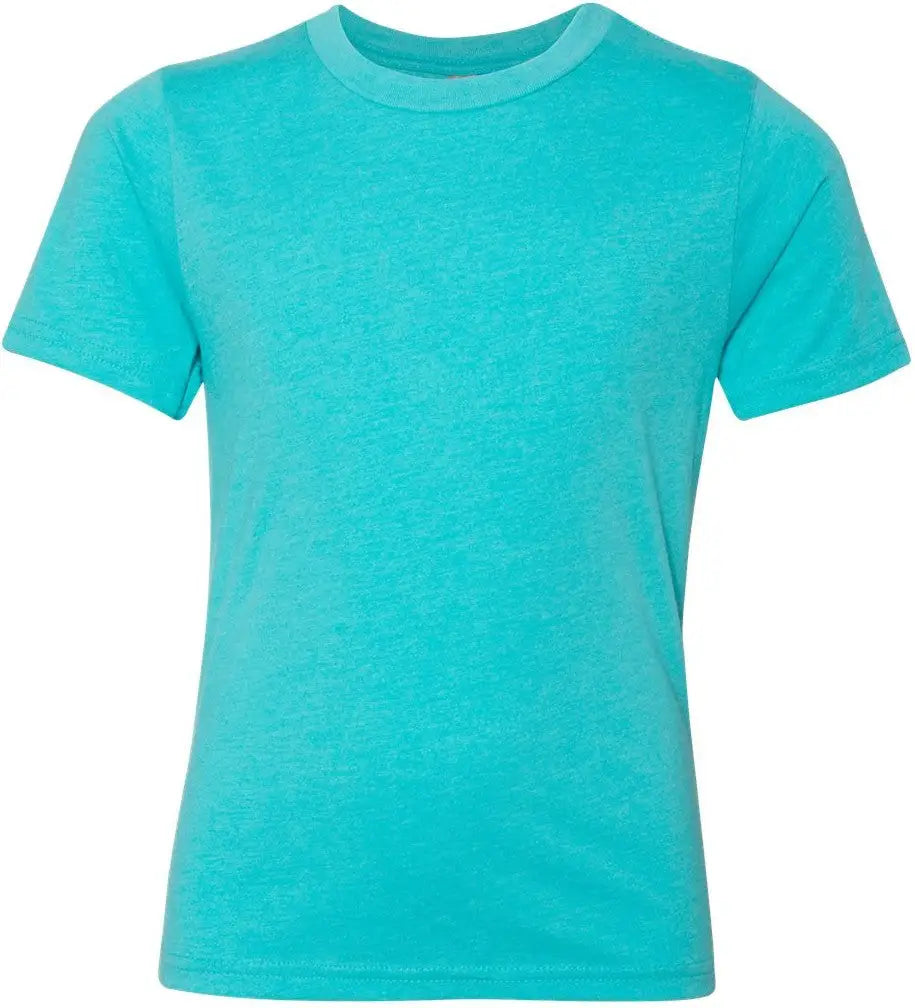 Next Level 3312 Youth Cvc T-shirt - Tahiti Blue
