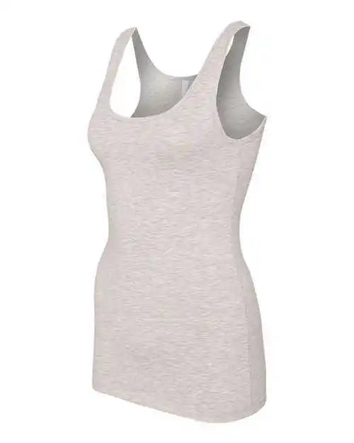 Next Level 3533 Womens Spandex Jersey Tank - Light Heather Grey