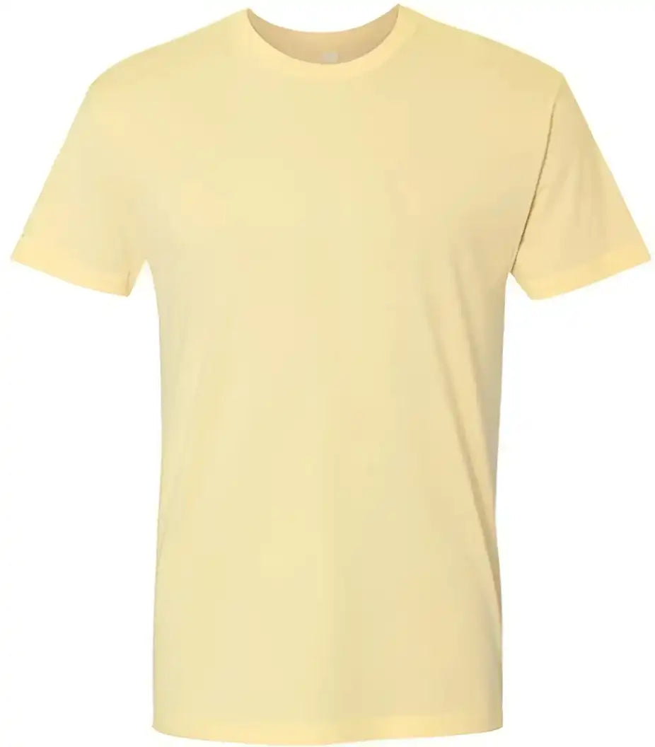 Next Level 3600 Cotton Short Sleeve Crew Banana Cream