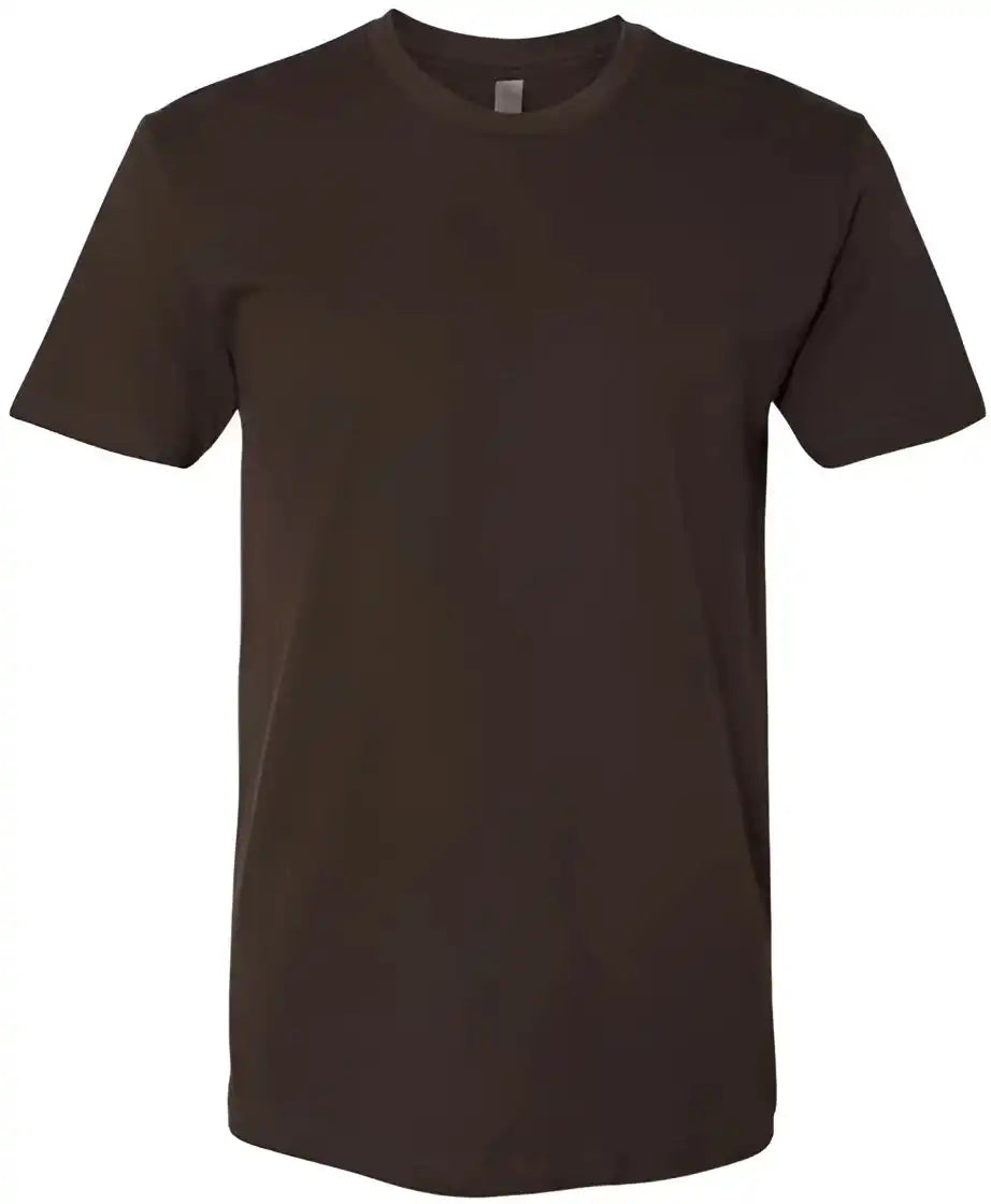 Next Level 3600 Cotton Short Sleeve Crew Dark Chocolate
