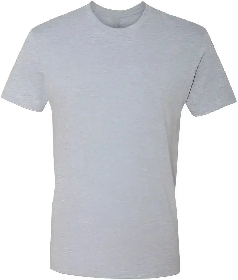 Next Level 3600 Cotton Short Sleeve Crew Heather Grey