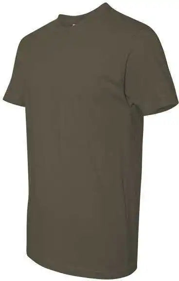 Next Level 3600 Cotton Short Sleeve Crew Military Green