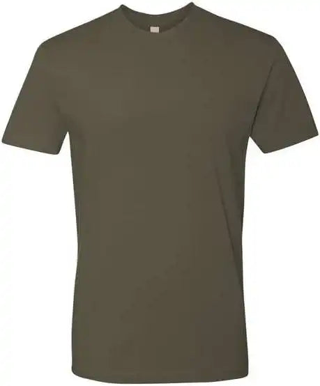 Next Level 3600 Cotton Short Sleeve Crew Military Green