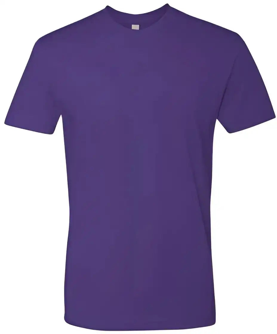 Next Level 3600 Cotton Short Sleeve Crew Purple Rush