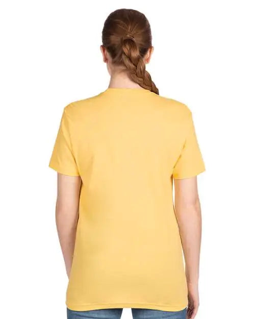 Next Level 3600 Cotton T-shirt - Banana Cream
