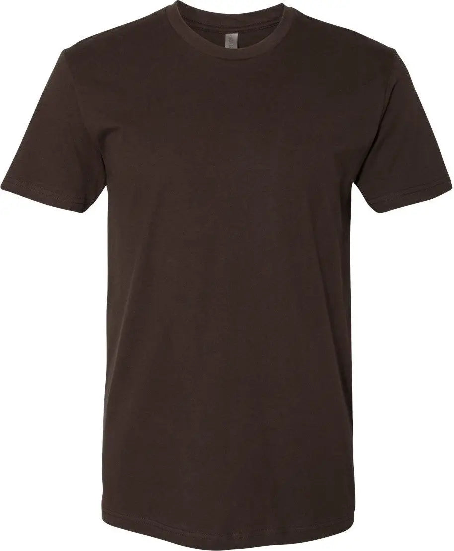 Next Level 3600 Cotton T-shirt - Dark Chocolate - Adult Xs
