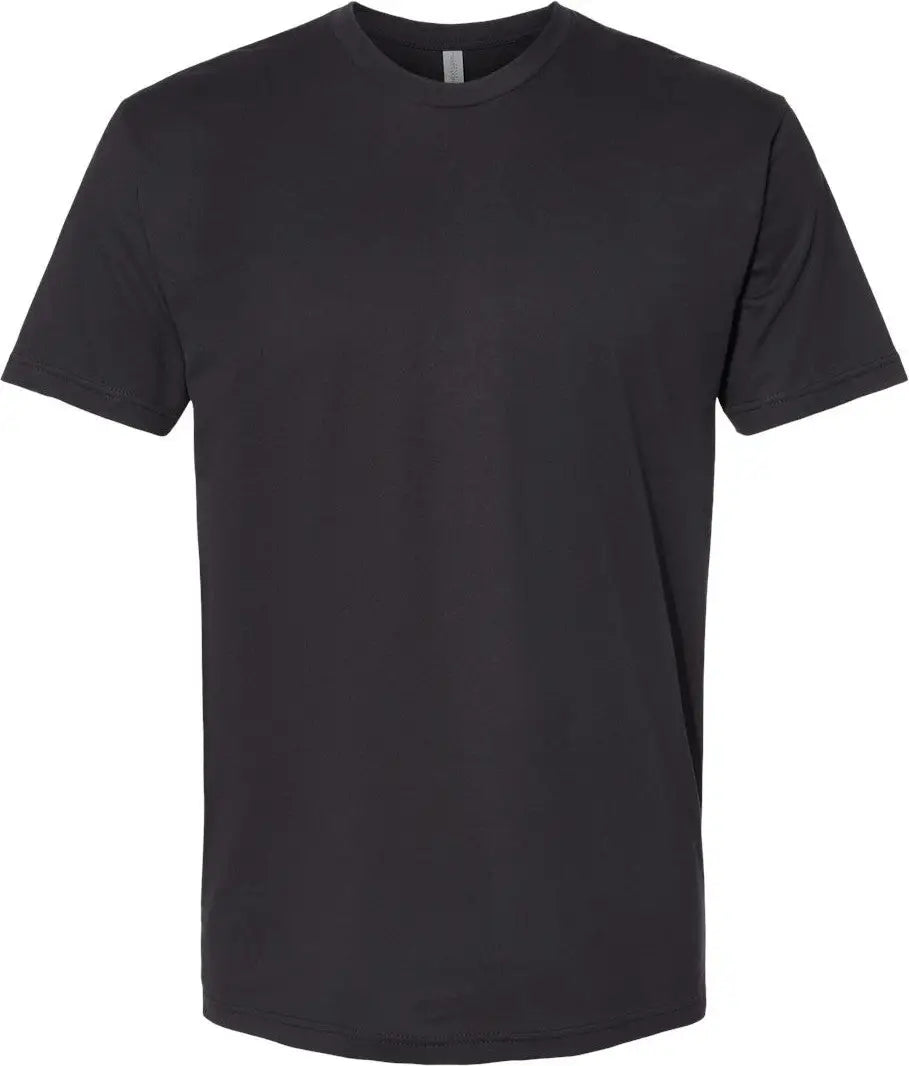 Next Level 3600 Cotton T-shirt - Graphite Black - Adult Xs