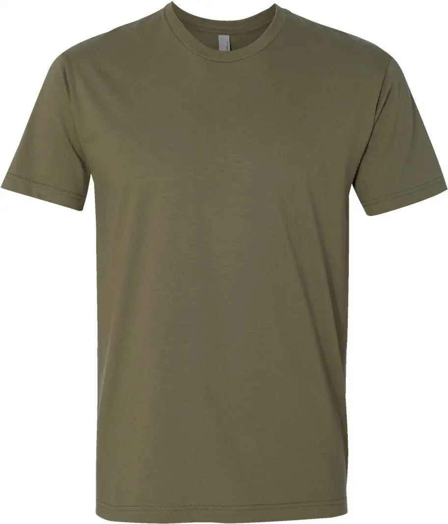 Next Level 3600 Cotton T-shirt - Military Green - Adult Xs