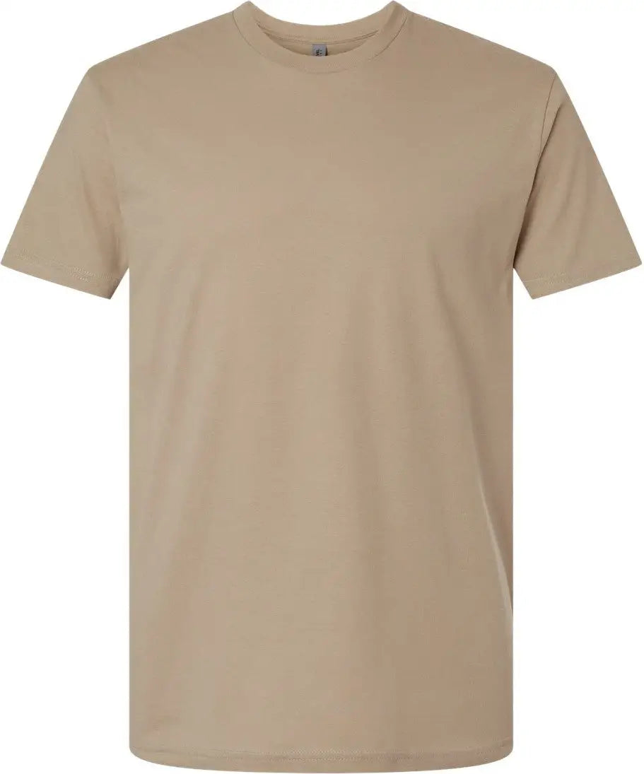 Next Level 3600 Cotton T-shirt - Tan - Adult Xs