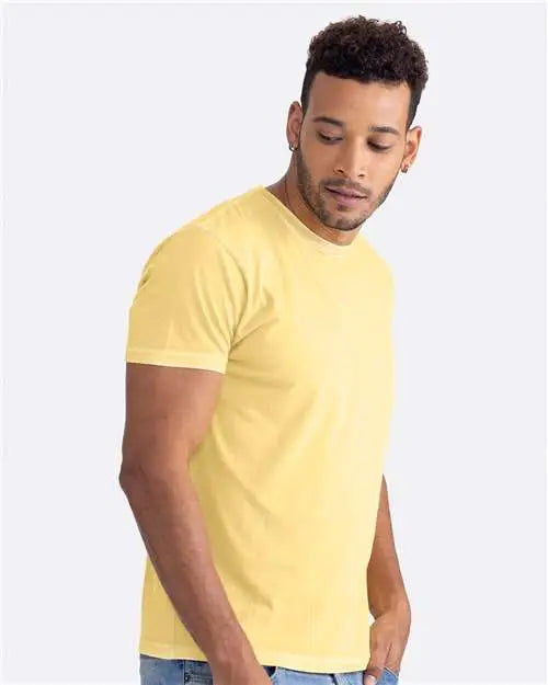 Next Level 3600sw Soft Wash T-shirt - Washed Banana Cream