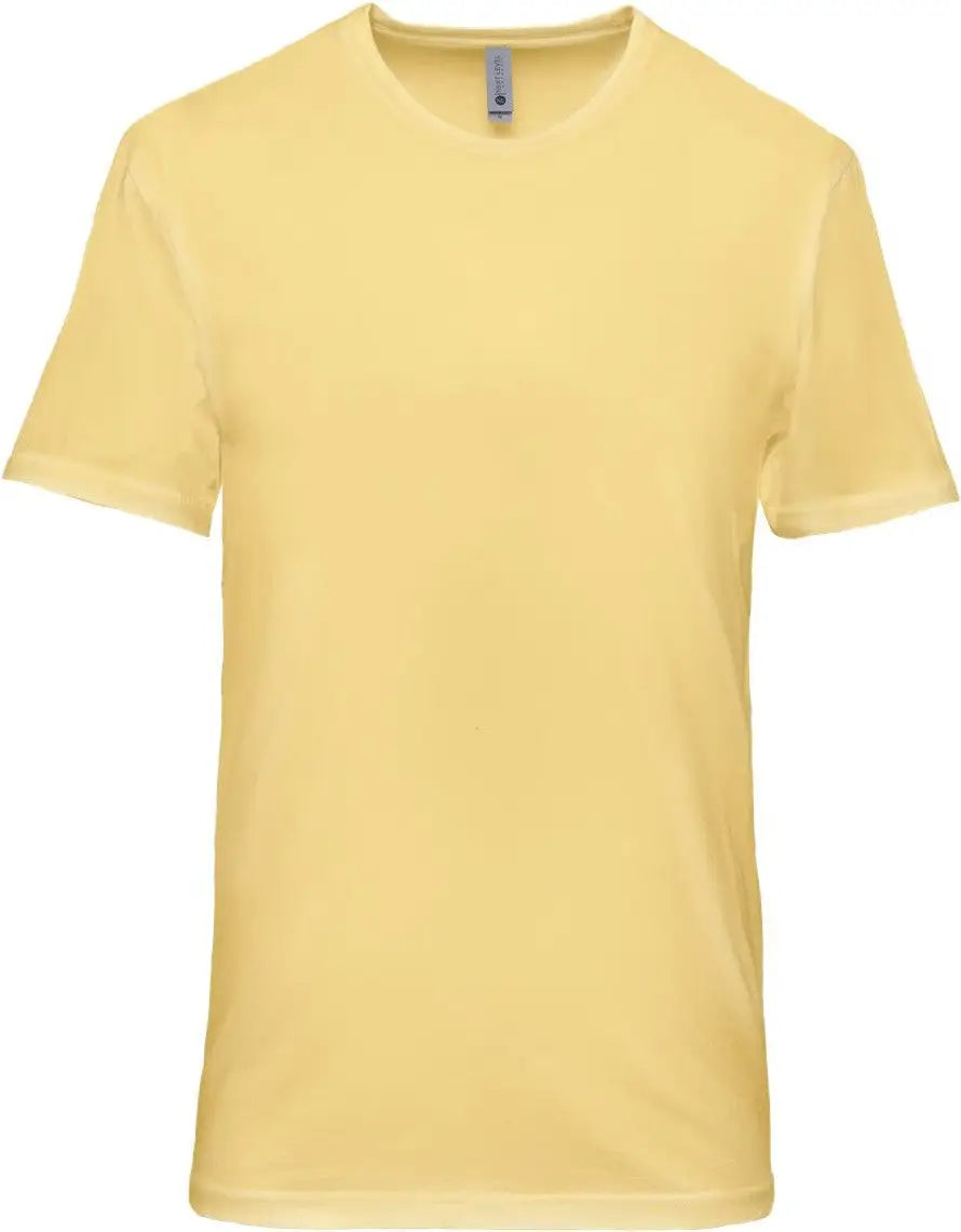 Next Level 3600sw Soft Wash T-shirt - Washed Banana Cream - Yellow / Ladies Xs