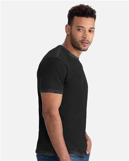 Next Level 3600sw Soft Wash T-shirt - Washed Black