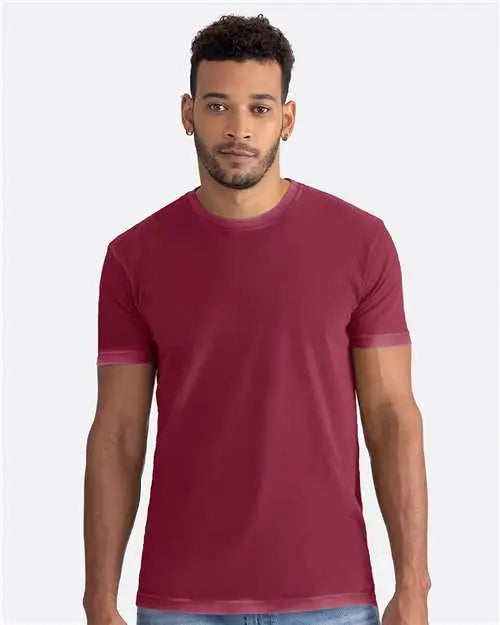 Next Level 3600sw Soft Wash T-shirt - Washed Cardinal