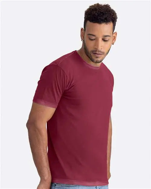 Next Level 3600sw Soft Wash T-shirt - Washed Cardinal