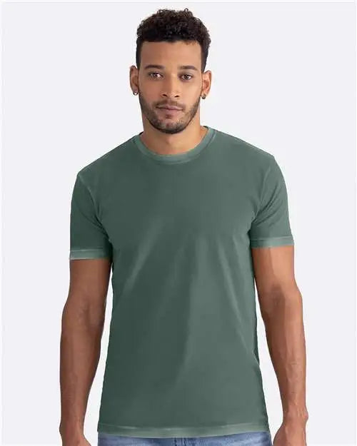 Next Level 3600sw Soft Wash T-shirt - Washed Royal Pine