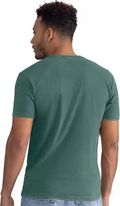 Next Level 3600sw Unisex Soft Wash T-shirt - Washed Royal Pine