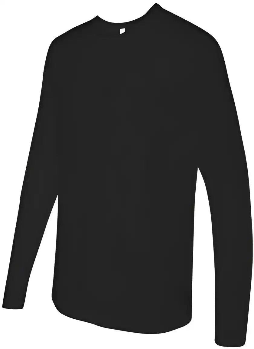 Next Level 3601 Cotton Long Sleeve Crew Black