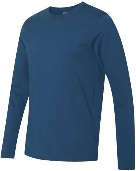 Next Level 3601 Cotton Long Sleeve Crew - Cool Blue