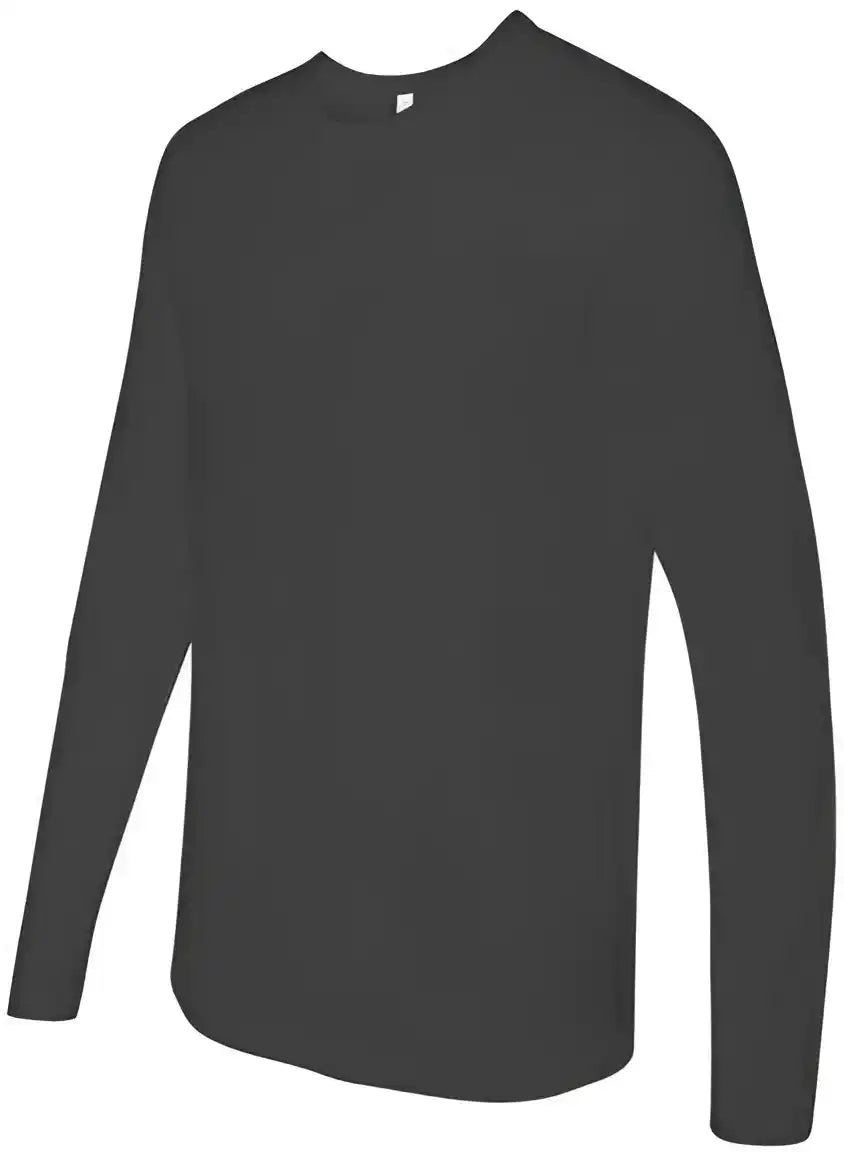 Next Level 3601 Cotton Long Sleeve Crew Heavy Metal