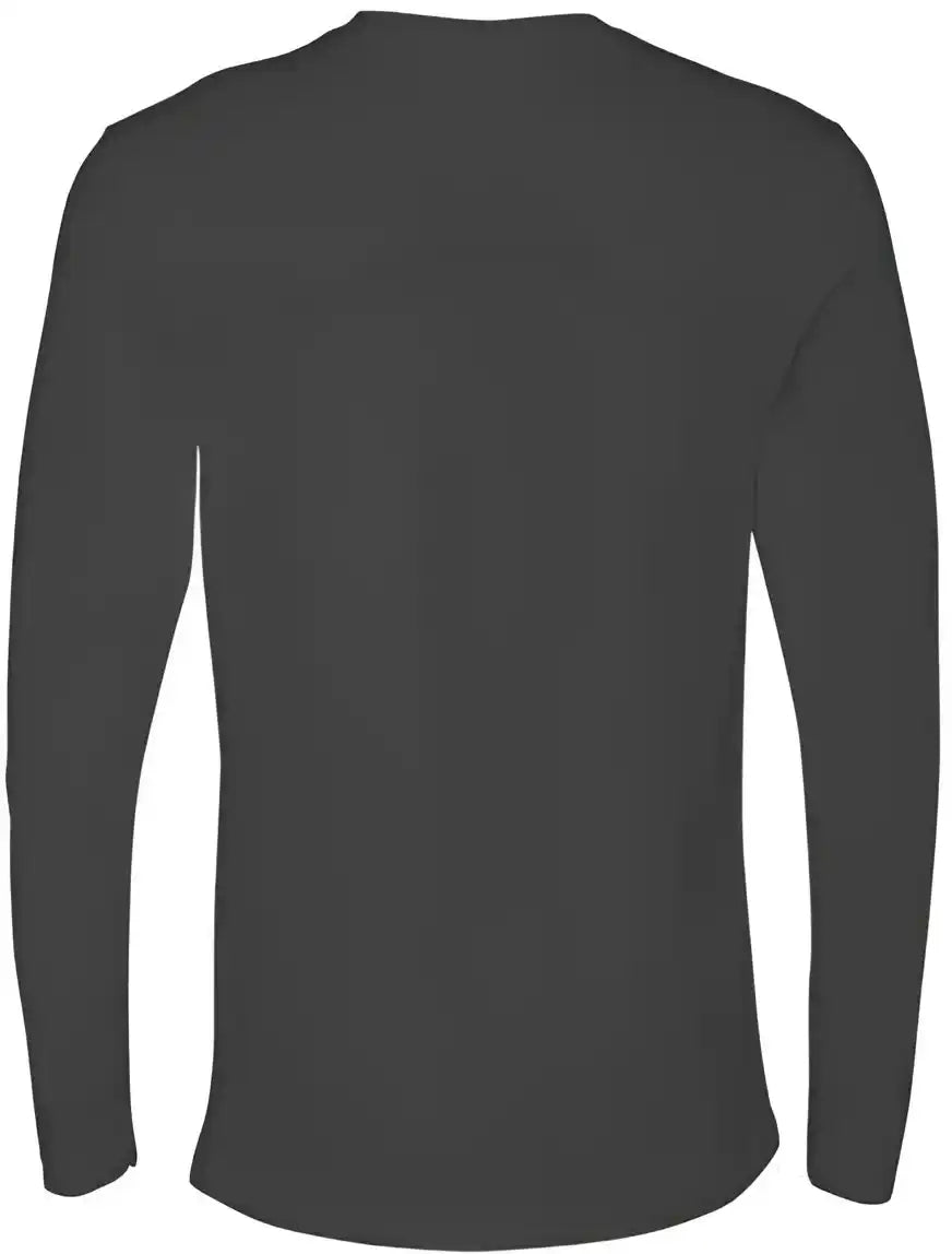 Next Level 3601 Cotton Long Sleeve Crew Heavy Metal