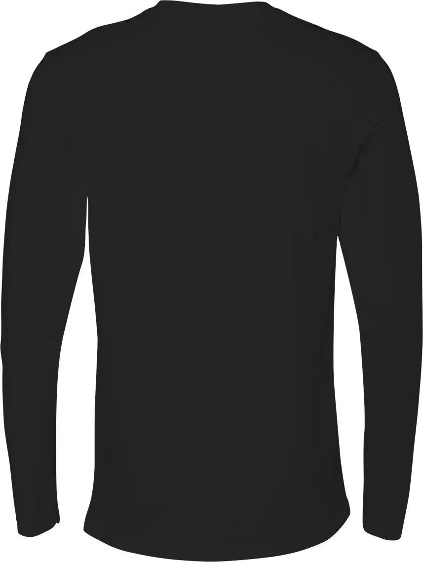 Next Level 3601 Cotton Long Sleeve T-shirt - Black
