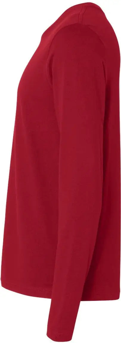 Next Level 3601 Cotton Long Sleeve T-shirt - Cardinal